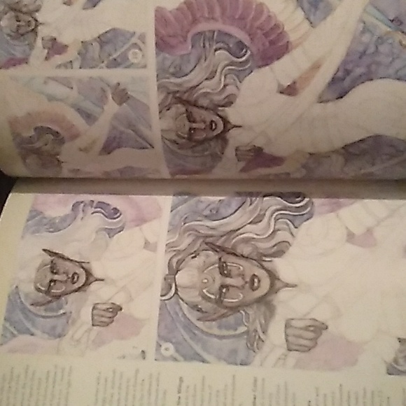 πΌπΌ Angelic Visions WATERCOLOR INK COLORED PENCIL Drawings Art BOOK - Picture 12 of 15